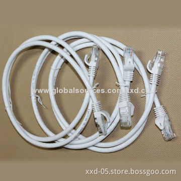 RoHS Compliant 24AWG Strand Copper RJ45 UTP CAT5E Round Cable
